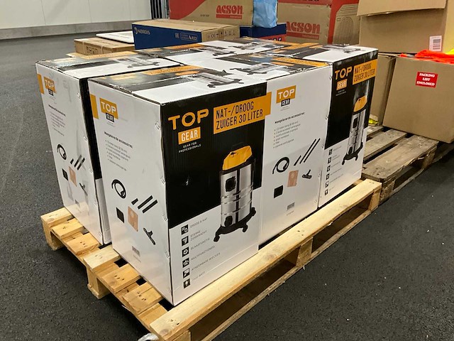 Top gear nat-/droog zuiger - 30l (6x) - afbeelding 2 van  5