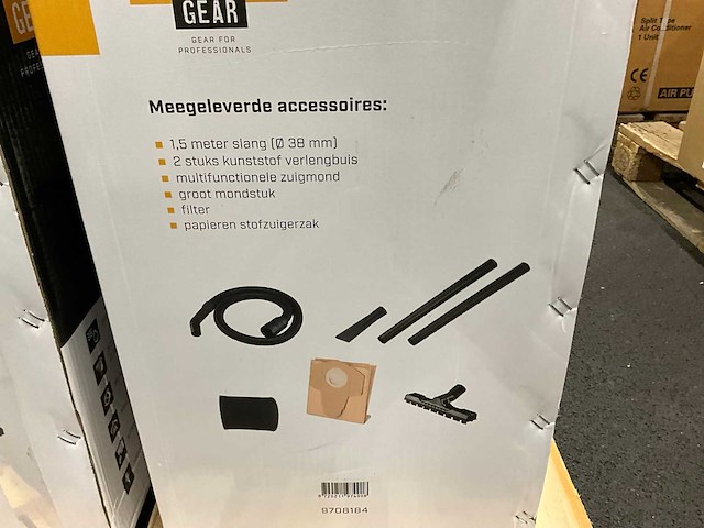 Top gear nat-/droog zuiger - 30l (6x) - afbeelding 4 van  5