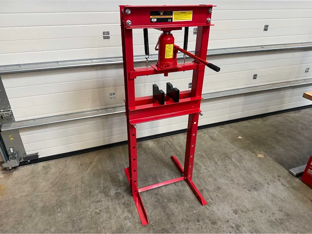 Top gear werkplaatspers 20 ton / hydraulische werkplaatspers - afbeelding 2 van  15