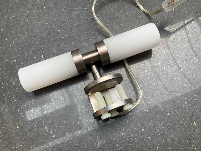 Top light pisa spiegelverlichting mat nickel - afbeelding 4 van  5