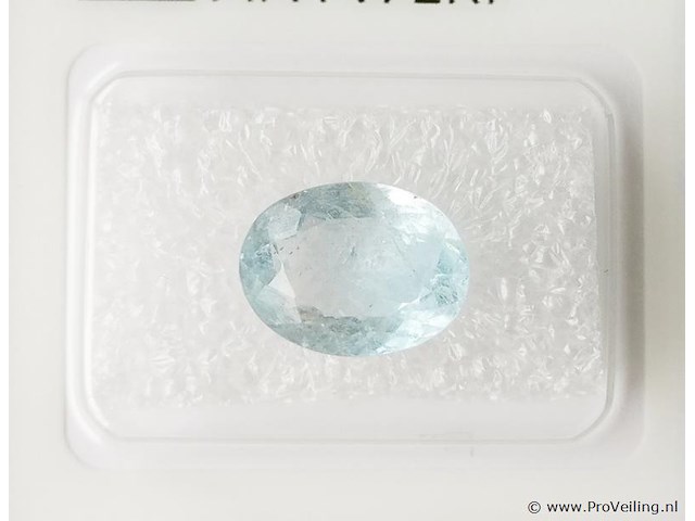 Topaz 3.12ct gra certified - afbeelding 1 van  4