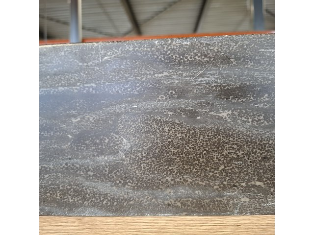 Topblad met steunen maatwerk, rustiek eiken - afbeelding 5 van  10