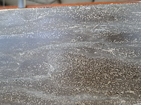 Topblad met steunen maatwerk, rustiek eiken - afbeelding 5 van  10