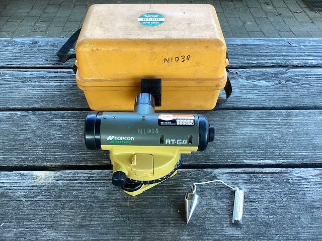 Topcon at-g4 automatisch waterpasinstrument - afbeelding 1 van  4