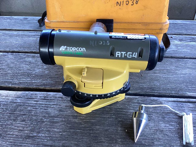 Topcon at-g4 automatisch waterpasinstrument - afbeelding 3 van  4