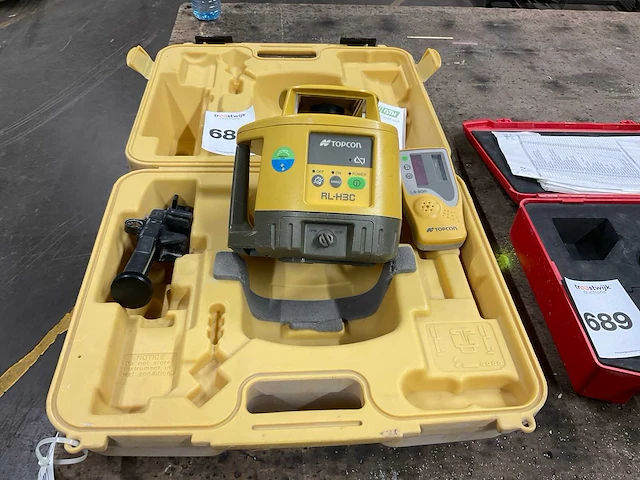 Topcon rl-h3c bouwlaser - afbeelding 1 van  4
