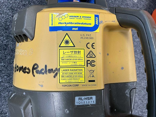 Topcon rl-hsa bouwlaser - afbeelding 7 van  7