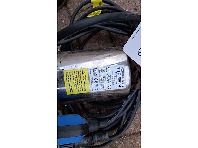 Topcraft - ttp 550h - dompelpomp - afbeelding 3 van  3