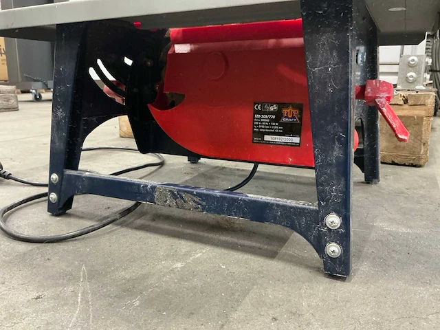 Topcraft tzb-205/720 zaagtafel - afbeelding 4 van  5
