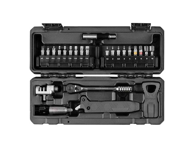 Topeak essential toolshop fietsgereedschapsset met draagtas - afbeelding 1 van  3