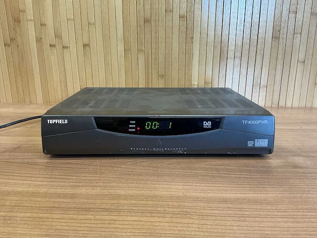 Topfield | tf4000pvr | satellietontvanger - afbeelding 2 van  9