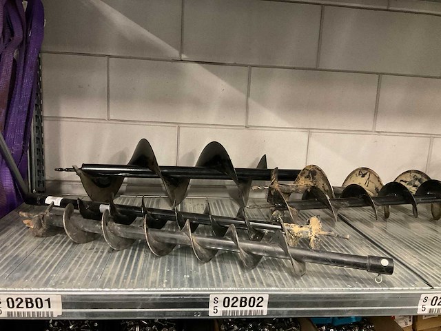 Topgarden grondboor met diverse boren - afbeelding 2 van  4