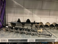 Topgarden grondboor met diverse boren - afbeelding 2 van  4