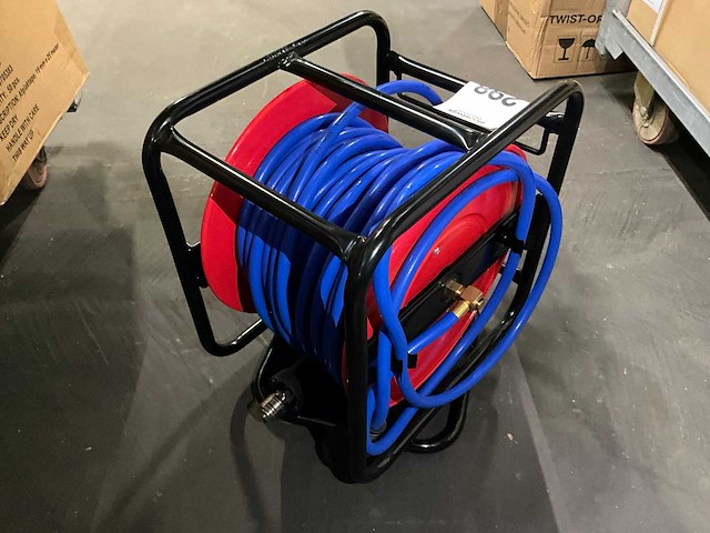 Topgear - luchtslanghaspel op draaibaar onderstel 30m - afbeelding 1 van  4