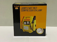 Topgear jumpstarter met compressor en lamp - afbeelding 9 van  10