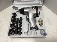 Topgear slagmoersleutel 1/2" + doppen - afbeelding 1 van  5