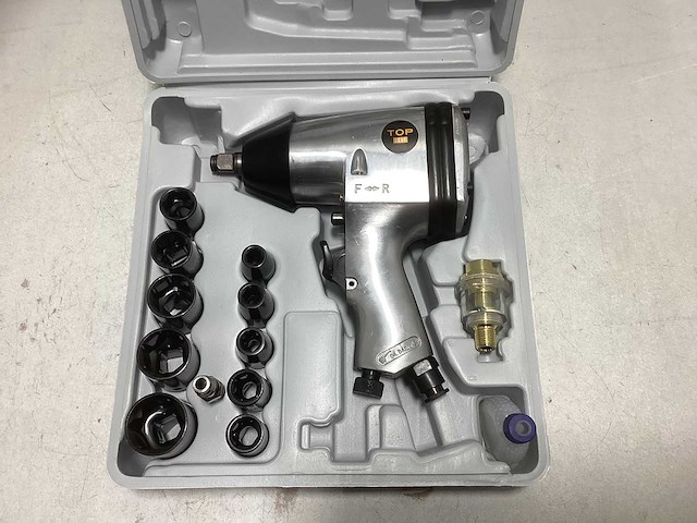 Topgear slagmoersleutel 1/2" + doppen - afbeelding 2 van  5