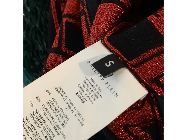 Topje en rokje, maat s, philipp plein x kiss - afbeelding 2 van  10