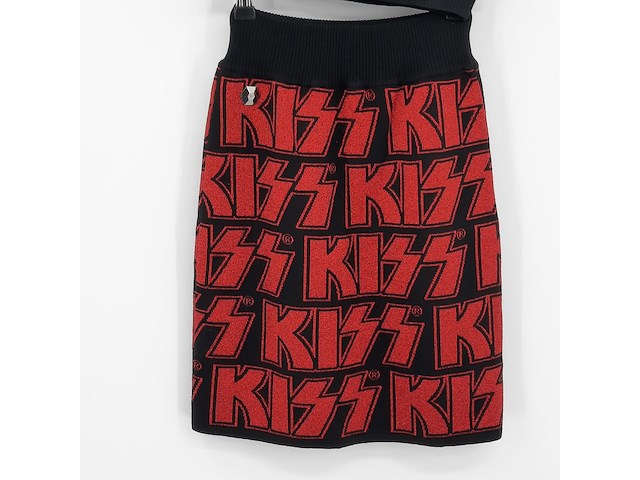 Topje en rokje, maat s, philipp plein x kiss - afbeelding 4 van  10