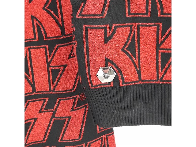 Topje en rokje, maat s, philipp plein x kiss - afbeelding 9 van  10