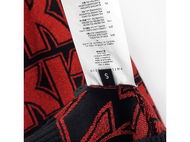 Topje en rokje, maat s, philipp plein x kiss - afbeelding 10 van  10