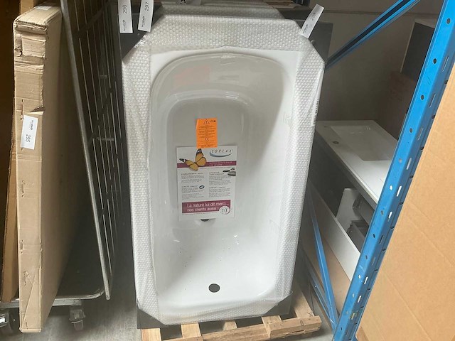 Toplax flavis ligbad 130cm - afbeelding 1 van  6