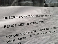 Topline - composiet - schutting set 54.30 meter - afbeelding 6 van  7