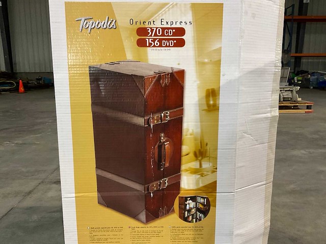 Topodis - oriënt express - opbergrek voor cd en dvd - afbeelding 6 van  6