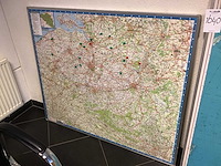 Topografische wandkaarten (2x) - afbeelding 3 van  4