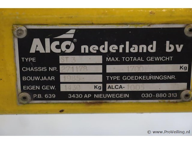 Topper aanhangbare knikarmhoogwerker model rotozoomboom 3t; type st3 - gekeurd tot 11-2026 - afbeelding 9 van  31