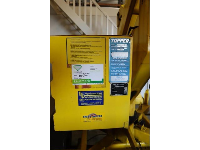 Topper aanhangbare knikarmhoogwerker model rotozoomboom 3t; type st3 - gekeurd tot 11-2026 - afbeelding 13 van  31