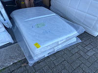 Topper gel laag split 160x200cm, caresse 750 - afbeelding 1 van  6
