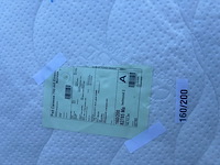 Topper gel laag split 160x200cm, caresse 750 - afbeelding 3 van  6