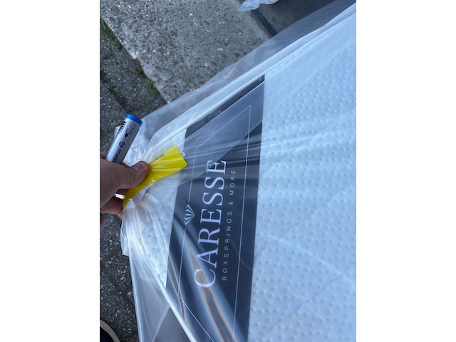 Topper gel laag split 160x200cm, caresse 750 - afbeelding 6 van  6