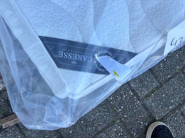 Topper gel laag vast 180x200cm, caresse 755 - afbeelding 3 van  4