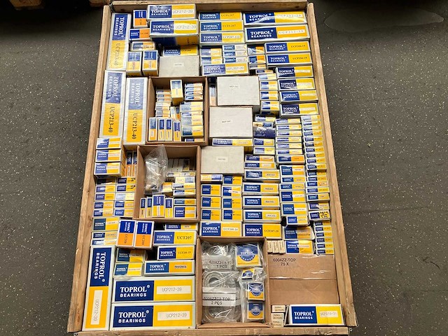 Toprol - partij industriële lagers en lagerblokken 187kg - afbeelding 4 van  11