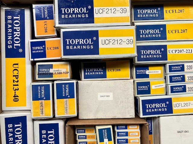 Toprol - partij industriële lagers en lagerblokken 187kg - afbeelding 8 van  11