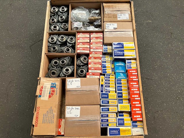 Toprol / mbs / mb - partij industriële lagers en lagerblokken 234kg - afbeelding 2 van  6