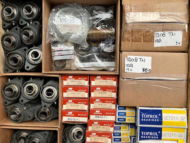 Toprol / mbs / mb - partij industriële lagers en lagerblokken 234kg - afbeelding 6 van  11