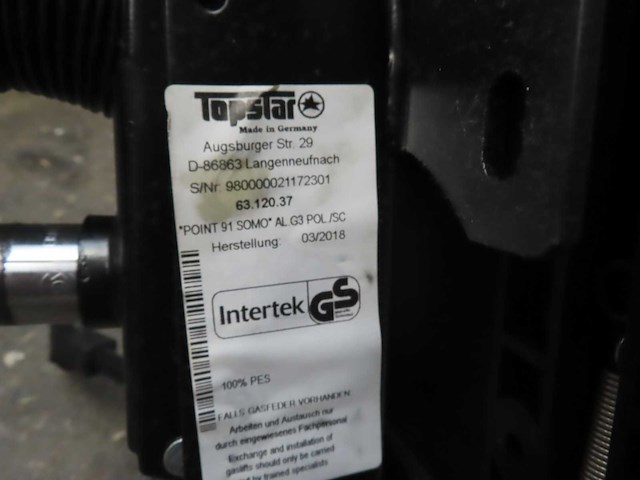 Topstar - point 91 - bureaustoel (3x) - afbeelding 4 van  4