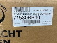 Topstar zitbal oranje - afbeelding 4 van  4