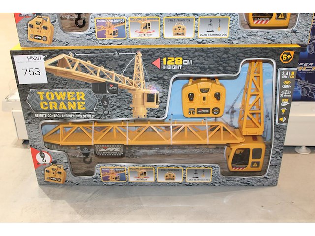 Torenkraam op afstandsbedieningen mx, hoogte 128 cm. - afbeelding 1 van  2