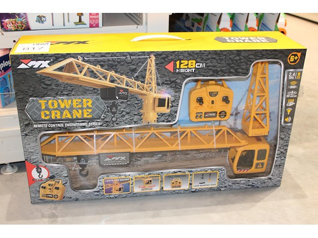 Torenkraam op afstandsbedieningen mx, hoogte 128 cm. - afbeelding 1 van  2
