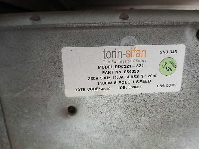 Tori sifan - ddc321-321 - afzuiger - afbeelding 2 van  5