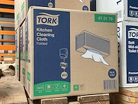 Tork doos á 4x75 stuks keukendoeken (5x) - afbeelding 2 van  2