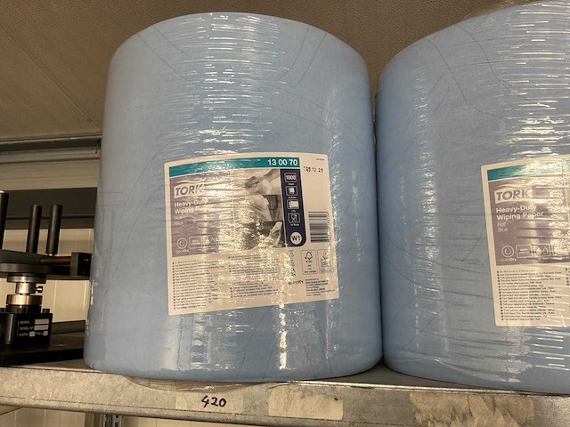 Tork heavy duty rol poetspapier (3x) - afbeelding 2 van  3