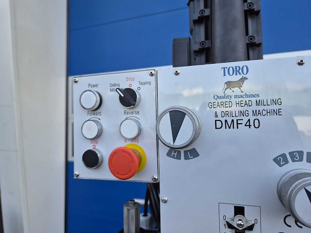 Toro - dmf-40 - kolomboor- freesmachine met kruistafel en tapfunctie - afbeelding 14 van  17