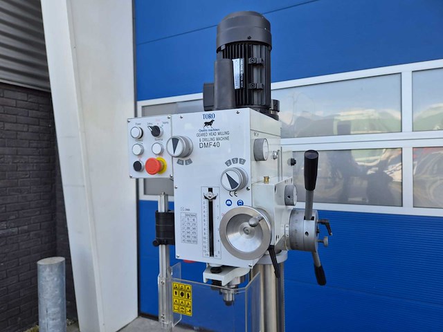 Toro - dmf-40 - kolomboor- freesmachine met kruistafel en tapfunctie - afbeelding 7 van  17