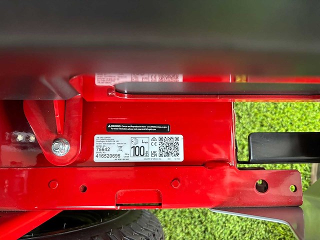 Toro - emr4275 zero-turn - ride on lawn mower - 2024 - afbeelding 18 van  18