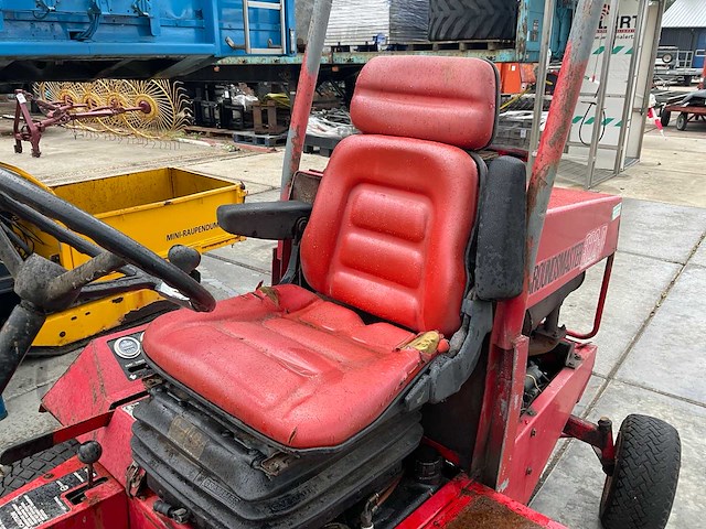 Toro groundmaster 322-d zitmaaier werkend maaidek slecht - afbeelding 6 van  9